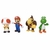 Super Mario Bros Set de Figuras 6pzs Juguetes Bowser Peach Yoshi Hongo Toad Donkey Kong Pack en internet