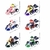 Super Mario Bros Set de Figuras Mario Kart 6pzs Juguetes Luigi Bowser Peach Classic Toad Donkey Kong Pack en internet