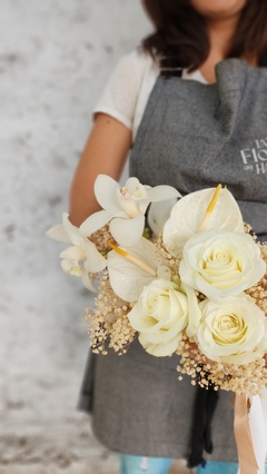 Dúo de Ramos de Novia con Orquídeas