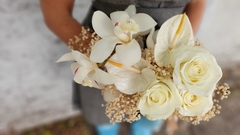 Dúo de Ramos de Novia con Orquídeas en internet