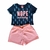 Conjunto Infantil Feminino Blusa + Short 111818-0021