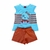 Conjunto Infantil Feminino Blusa + Short Kyly 112029