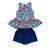 Conjunto Infantil Feminino Blusa + Short Kyly 112036-0022