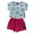 Conjunto Infantil Feminino Blusa + Short Kyly - comprar online