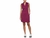 Vestido - Golf Polo Dress with Pockets - Berry Wine