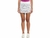 Short saia Tennis Conversational com fendas - Brillian White