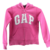 BLUSA DE MOLETOM COM CAPUZ - GAP KIDS - COR DE ROSA - ORIGINAL