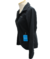 Jaqueta feminina Columbia, em fleece, preta, tam. M - loja online