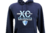 Blusa de moletom c/ capuz, Champion Eco, XC Patriots, cor azul, Tam. S - KeyDreamBr