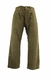 Calça de lã WWII, do exército francês, cor verde, tam. Small