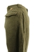 Calça de lã WWII, do exército francês, cor verde, tam. Small