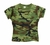 Camiseta infantil camuflada, marca Militar Brasil, Tam. PP