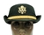 Chapéu de serviço de oficial feminina da U.S. Army Marca Kingform Cap the Luxe New York, Tam. 22 1/2