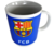 Caneca de cerâmica do Futbol Club Barcelona - Oficial e original