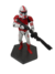 Boneco Red Shocktrooper, Star Wars, Figura em ação, 10 cm