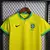 Camisa + Shorts Infantil Seleção Brasileira - Amarela na internet