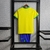Camisa + Shorts Infantil Seleção Brasileira - Amarela - comprar online