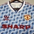 Camisa Manchester United Away Retrô 91/93 Torcedor Adidas Masculina - Azul e Braqnco na internet