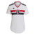 Camisa Tricolor FC I 22/23 Torcedor Adidas Feminina - Branco e Vermelho