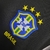 Imagem do Camisa Goleiro Seleção Brasileira Retrô 2002 N.I.K.E Torcedor Masculina - Preta com detalhes em branco