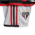 Imagem do Kit Infantil Tricolor FC II 23/24 Adidas - Preto com detalhes em vermelho e branco