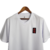 Camisa Casual Mengão 23/24 Torcedor Masculina - Branco com detalhe em preto - DakiAli Camisas Esportivas