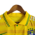 Camisa Brasil Polo 22/23 Torcedor N.I.K.E Masculina- Amarela com detalhes em verde com todos os patrocinios - DakiAli Camisas Esportivas