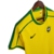 Camisa Seleção Brasileira I Retrô 1998 N.I.K.E Torcedor Masculina - Amarela com detalhes em verde na internet