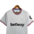 Camisa West Ham II 23/24 - Torcedor Umbro Masculina -Branca com detalhes vinho e preto - DakiAli Camisas Esportivas