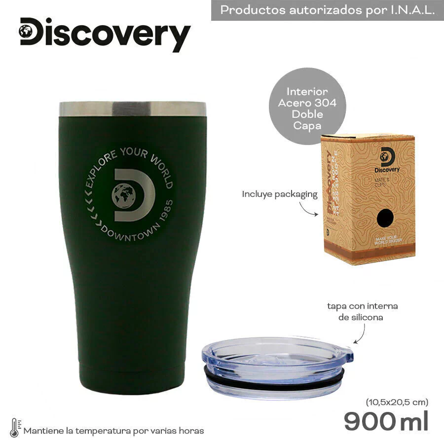 Vaso térmico Discovery 14111 Verde 900ml