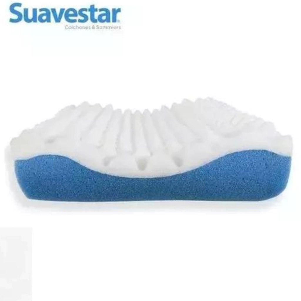 Almohada Suavestar Cervical 65x40cm Con Funda