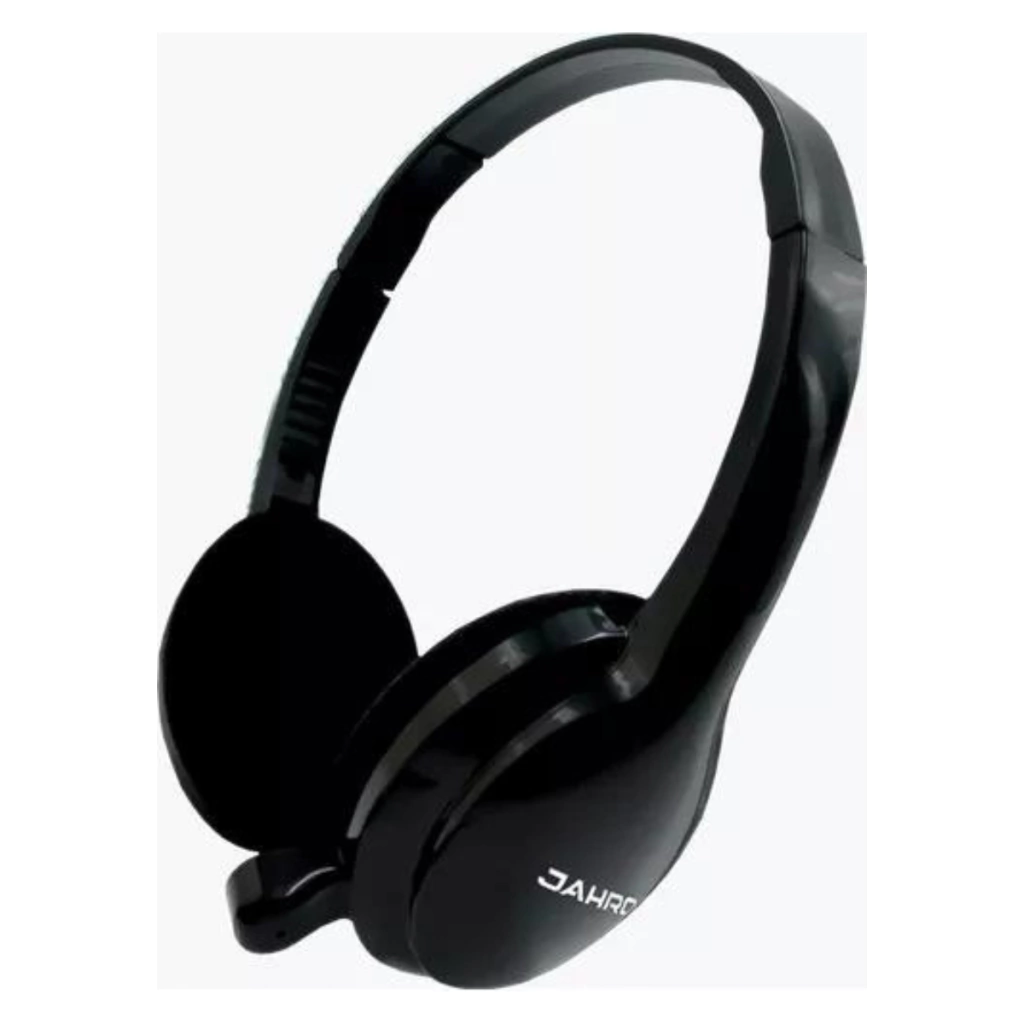 Auricular Vincha Pc Jahro Jd-809 Color Negro