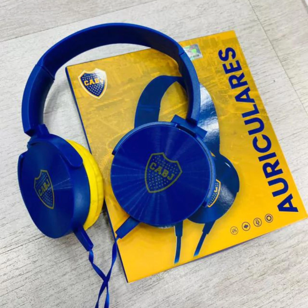 Auriculares Boca Juniors AUC-BJ02