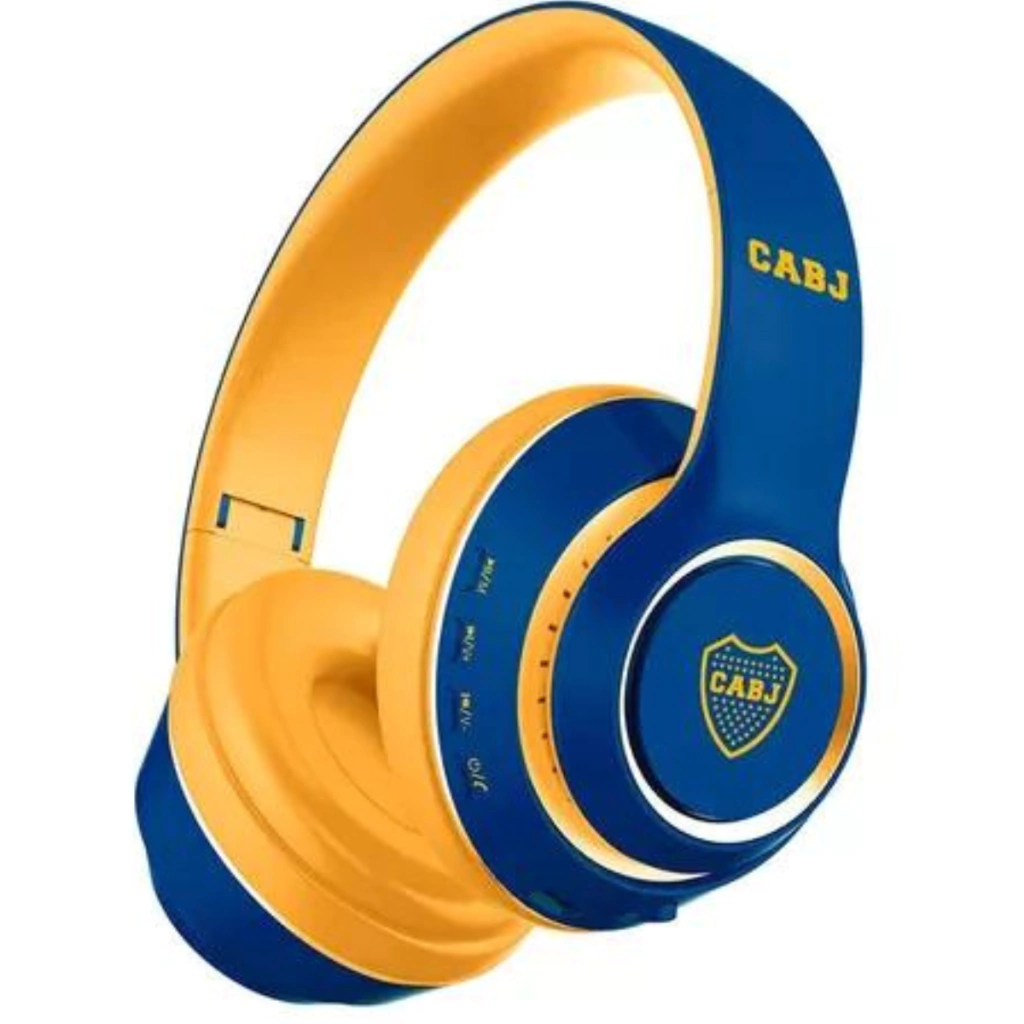 Auriculares Inalámbricos Boca Juniors Licencia Oficial Modelo: AUIN-BJ01