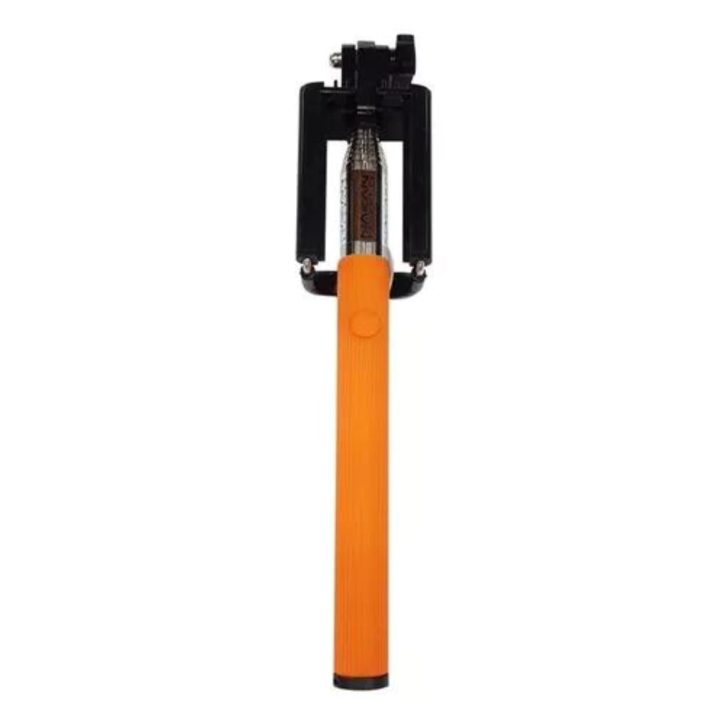 Palito Selfie Stick Con Cable Nakan Spc-344a Celulares (Naranja)