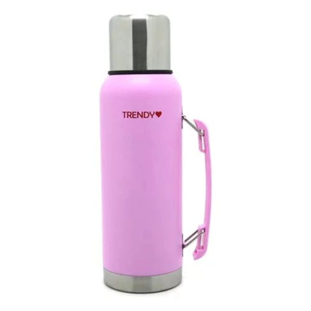 Termo Acero Inoxidable Termico Trendy 1 Litro Rosa