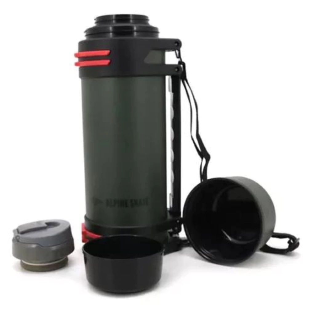 Termo Acero Inox 2 Litros Alpine Skate Verde Militar