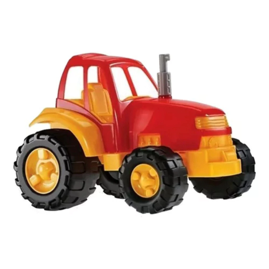 Tractor Granja Gigante Duravit 212 Rojo/Amarillo