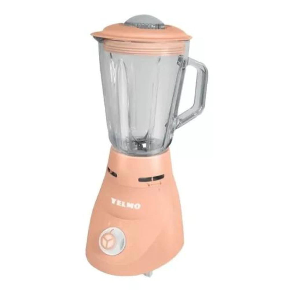 Licuadora Yelmo Lc-1010 Jarra De Vidrio 1.5l Pica Hielo 700w Rosa