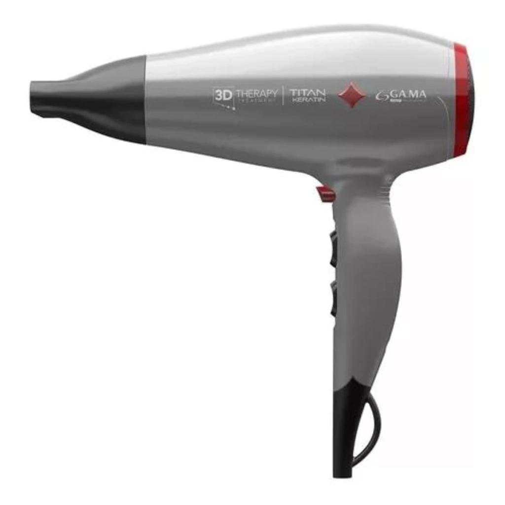 Secador De Pelo Gama Diamond 3d Titan Keratin 2300w