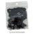 PACK de breteles COLOR Negro (ancho)