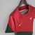 Camisa Seleção de Portugal Home 22/23 Torcedor Nike Feminina - Vermelho e Verde