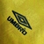 Camisa Seleção Brasileira I Retrô 91/93 Umbro Torcedor Masculina - Amarelo com detalhes em verde - loja online