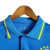 Camisa Polo Seleção Brasileira 21/22 Torcedor Nike Masculina - Azul com detalhes em amarelo