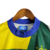 Camisa Seleção Brasileira Retrô 91/94 Umbro Torcedor Masculina - Detalhes em verde,amarelo,e azul