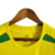 Camisa Seleção Brasileira Retrô I 2002 Nike Torcedor Masculina -Amarela com detalhes em verde