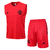 Kit Treinamento Flamengo Adidas 23/24 Vermelho