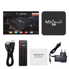 Receptor TV Box MXQ PRO 5G 4K Ultra HD com Wi-Fi 32GB + 4GB de RAM Bivolt - Preto - comprar online