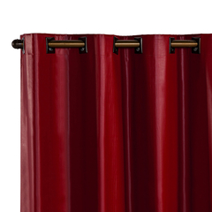 Cortina Blackout 50001vermelho PVC 2,20 mx 1,30 m - Vermelha 50001