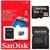 CARTÃO DE MEMORIA SANDISK SD/8GB MICRO